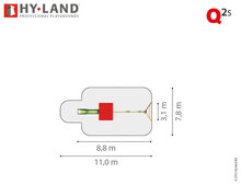 speeltoestel Hy-land Q2S plattegrond