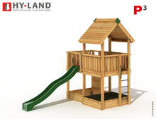 Speeltoren dak en glijbaan hy-land P3