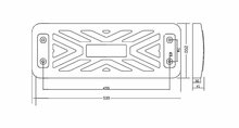 Schommelzitje Rubber Premium Zwart Extra Lang met RVS Kettingen in de speeltuin?