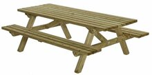 picknicktafel rechthoek rechthoekig kopen 180x160cm buiten