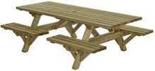 picknicktafel rechthoek rechthoekig kopen 230x160cm buiten