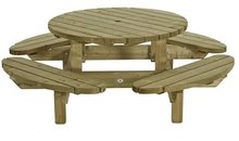 picknicktafel rond ronde kopen &Oslash;210cm buiten