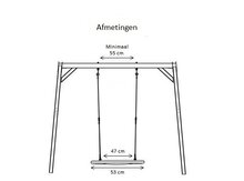 Multi Kids Schommel Medium Zilver/Groen