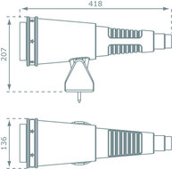 afmetingen Telescoop &#039;Star&#039;