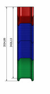 Kunststof modules bovenkant