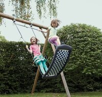 Multi Kids Schommel Medium met kinderen en schommel