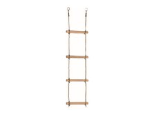 Touwladder 4 sporten 1,6m afmetingen