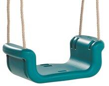 Babyzitje Groeimodel limoen groen/turquoise/oranje - Nieuw Model - Alleen het zitje.