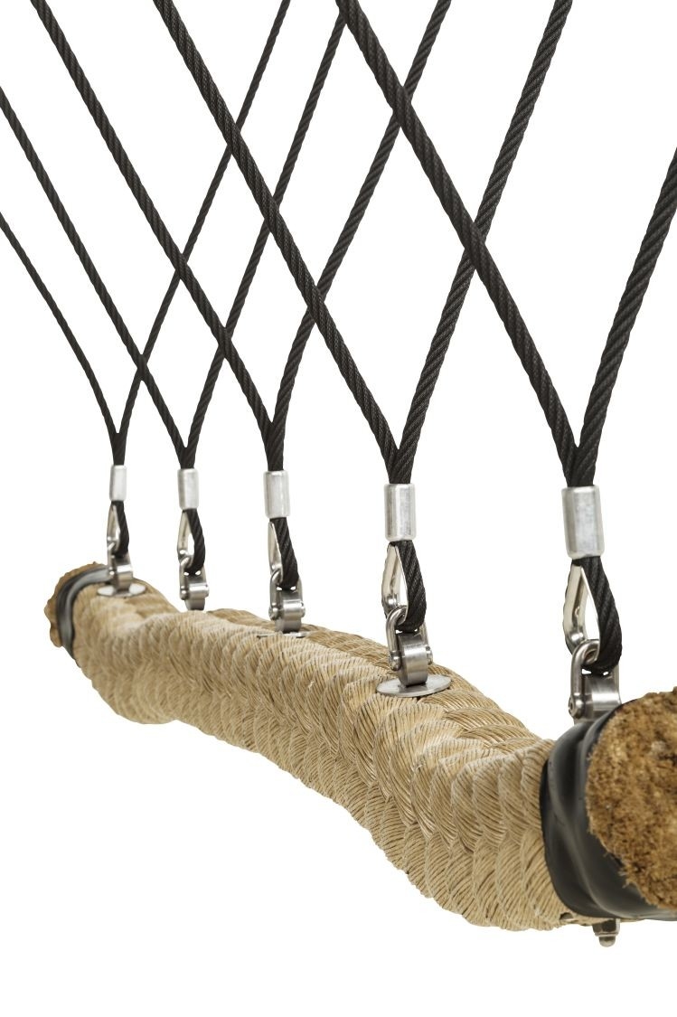 Herziening stoom wekelijks Openbare touw schommel meerdere personen - De Bruine Speeltoestellen